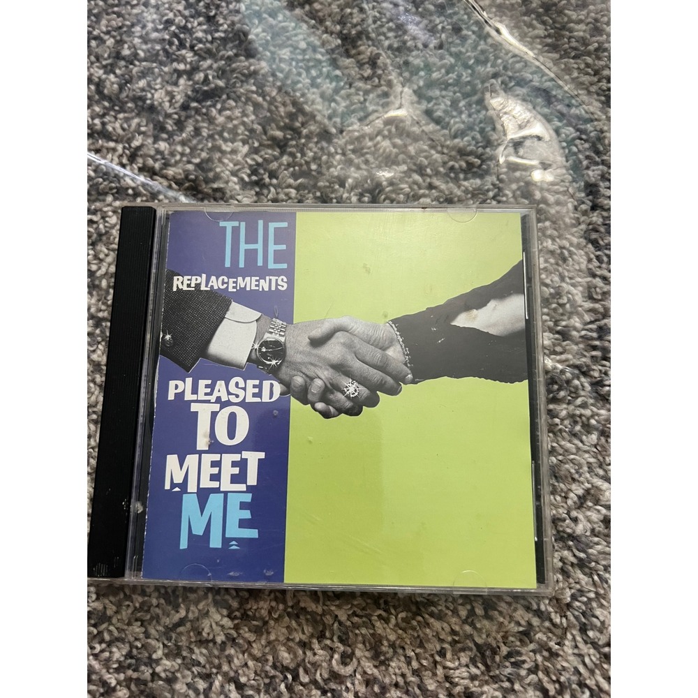 The Replacements Pleased to Meet Me CD 1987 Sire Records 9 25557-2 Alt Rock